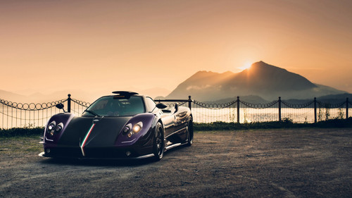 Pagani Zonda Aether Poster Canvas Movie Film Print A0 A1 A2 A3 A4 A5 A6 Art Wall