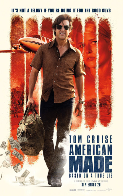 American Made (2017)_1 Movie Film Poster Canvas iconic design