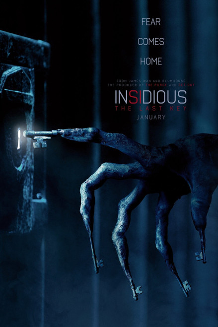 Insidious_ The Last Key 2 Poster Canvas Movie Film Print A0 A1 A2 A3 A4 A5 A6 A