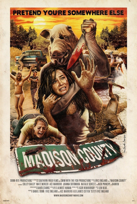 Madison County (2011)_0 Poster Canvas Movie Film Print A0 A1 A2 A3 A4 A5 A6 Art