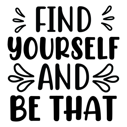 Find Yourself and Be That-01 (4) Poster Canvas Movie Film Print A0 A1 A2 A3 A4 A