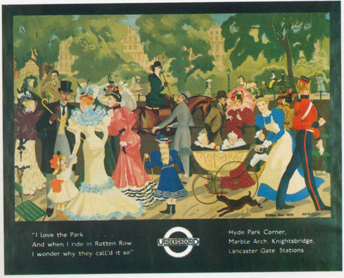 1933-I Love the Park Art Gallery Poster Canvas Print Wall Decoration A0 A1 A2 A3