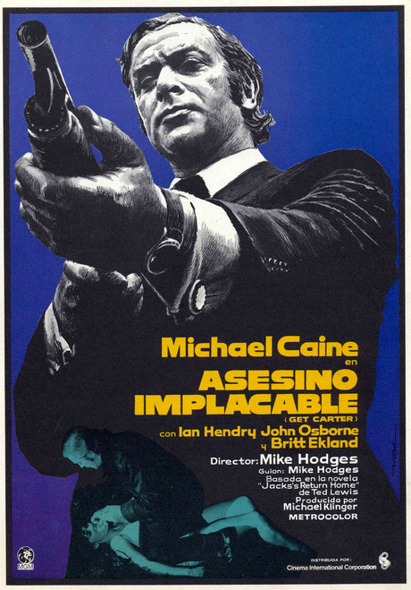 Get Carter New Posters (14) 1971 Poster Canvas Movie Film Print A0 A1 A2 A3 A4 A5 A6 Art Wall De