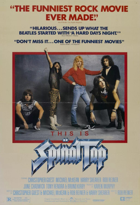 This Is Spinal Tap (1984)_0 Poster Canvas Movie Film Print A0 A1 A2 A3 A4 A5 A6 2
