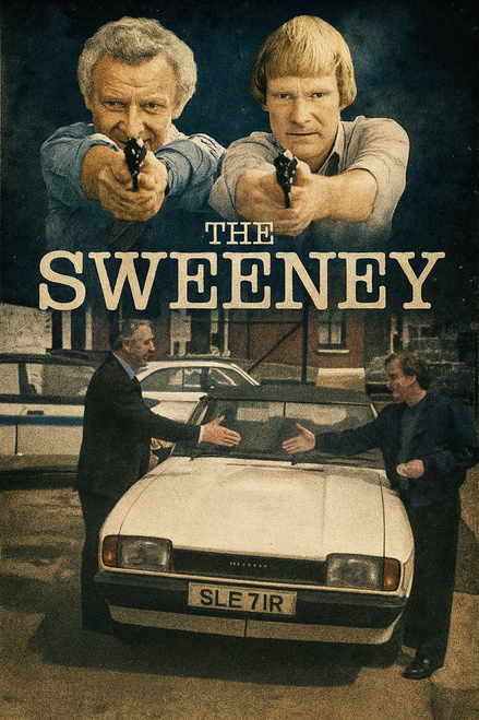 The Sweeney_ Grit and Gritty Streets Special Poster Canvas Movie Film Print A0 A1 A2 A3
