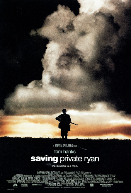 Saving Private Ryan-Us 1998 Poster Canvas Movie Film Print A0 A1 A2 A3 A4 A5 A6
