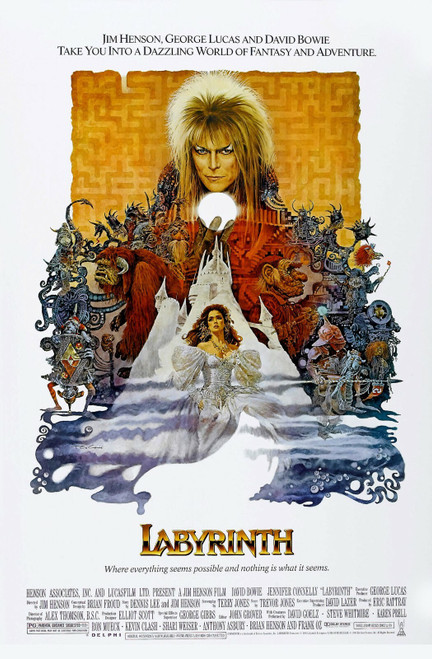 Labyrinth 1 Poster or Canvas Picture Art Movie Car Game Film A0-A4