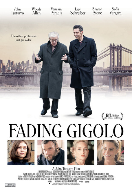 Fading Gigolo (2013)_4 Movie Film Poster Canvas iconic design
