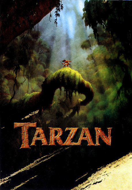 Tarzan-67bda823(1) Poster Canvas Movie Film Print A0 A1 A2 A3 A4 A5 A6 Art Wall