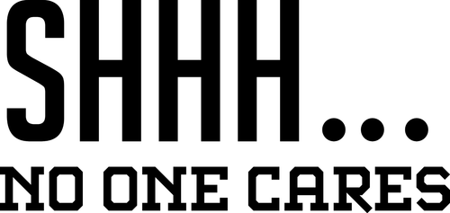Shhh No One Cares Poster Canvas Movie Film Print A0 A1 A2 A3 A4 A5 A6 Art Wall D