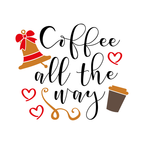 Coffee All The Way Poster Canvas Movie Film Print A0 A1 A2 A3 A4 A5 A6 Art Wall
