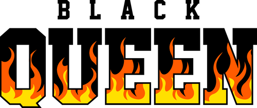 BLACK QUEEN FLAMES (2) Poster Canvas Movie Film Print A0 A1 A2 A3 A4 A5 A6 Art W