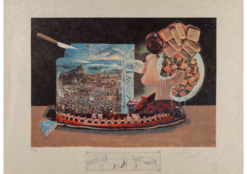 Salvador Dali (1904-1989). Les diners de Gala, 1978 picture 3 Poster Canvas Movi
