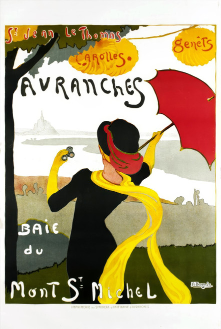 50100268386_BERGEVIN, Albert. Avranches, St Jean, Le Thomas, Carolles, Genêts,