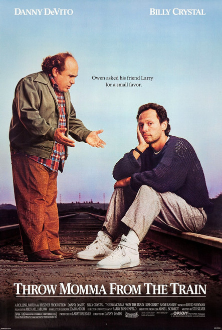 Throw Momma from the Train (1987)_0 Poster Canvas Movie Film Print A0 A1 A2 A3 A