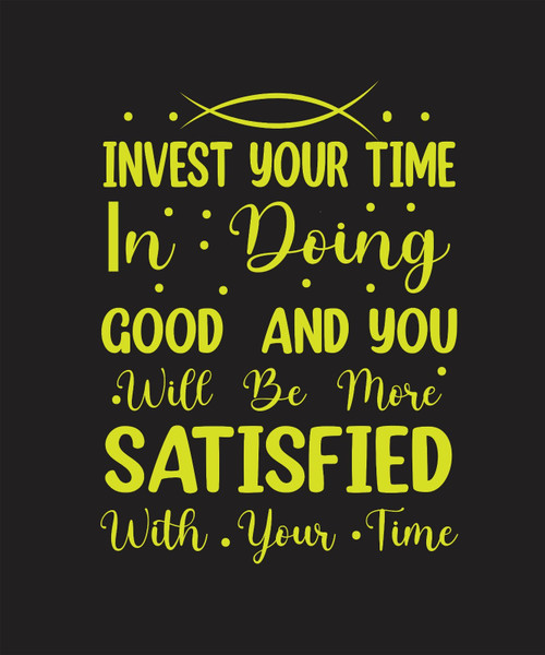 invest your time Poster Canvas Movie Film Print A0 A1 A2 A3 A4 A5 A6 Art Wall D