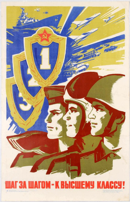 Soviet USSR Propaganda WW II Poster (7) Poster Canvas Movie Film Print A0 A1 A2