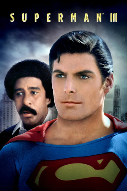 Superman III ver2 Poster Canvas Movie Film Print A0 A1 A2 A3 A4 A5 A6 Art Wall