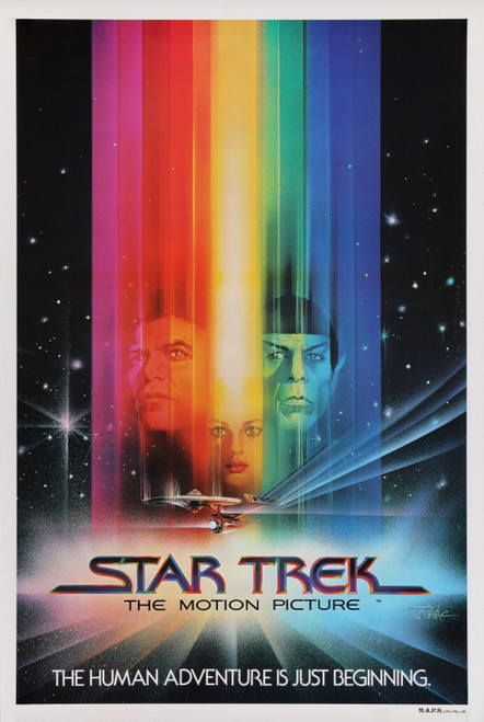 Star Trek Motion Picture Poster Canvas Movie Film Print A0 A1 A2 A3 A4 A5 A6 Art