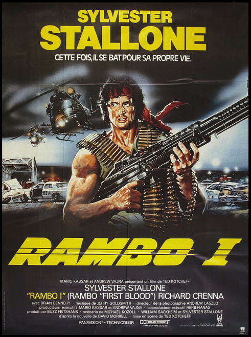Rambo 12 - Poster (A0-A4) Film Movie Picture Art Wall Decor Actor