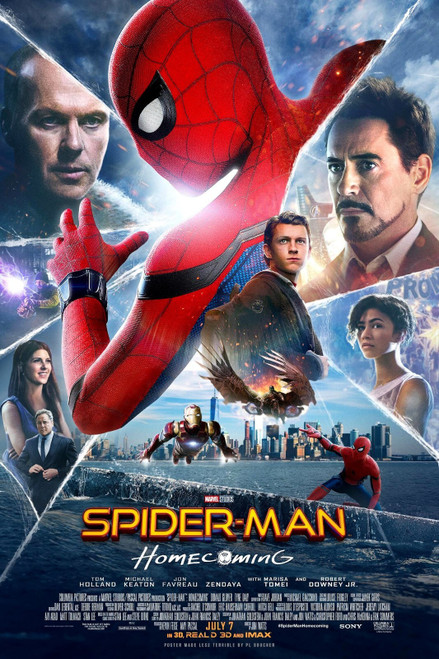Spider Man Homecoming 1 Poster Canvas Movie Film Print A0 A1 A2 A3 A4 A5 A6 Art