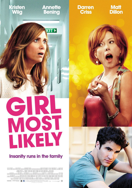 Girl Most Likely (2013)_1 Movie Film Poster Canvas iconic design