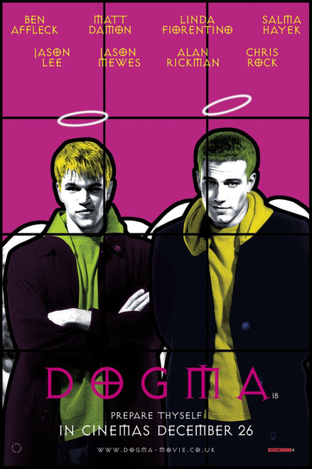 Dogma (1999)_2 Movie Film Poster Canvas iconic design