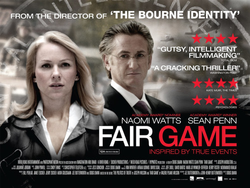 Fair Game (2010)_7 Movie Film Poster Canvas iconic design