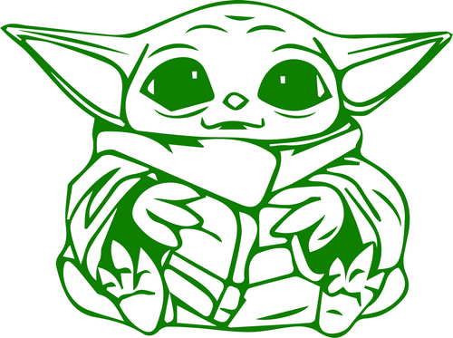 baby-yoda19 gr (2) Poster Canvas Movie Film Print A0 A1 A2 A3 A4 A5 A6 Art Wall