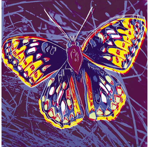 Andy Warhol - San Francisco Silverspot 1983 (2) Poster Canvas Movie Film Print A