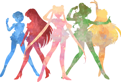 Sailor Moon (3) Poster Canvas Movie Film Print A0 A1 A2 A3 A4 A5 A6 Art Wall Dec