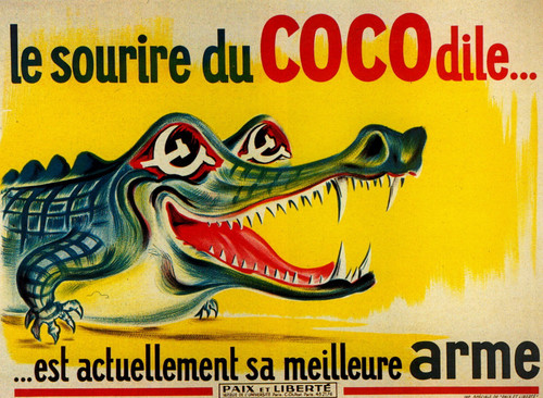 1951 Paix et Liberté Le sourire du Cocodil est actuellement sa meilleure arme,