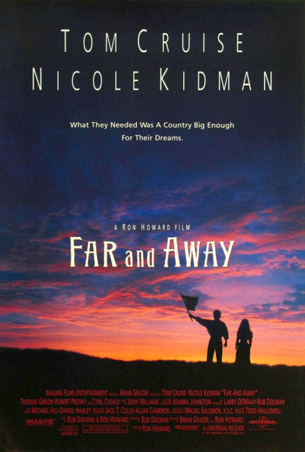Far and Away (1992)_2 Movie Film Poster Canvas iconic design