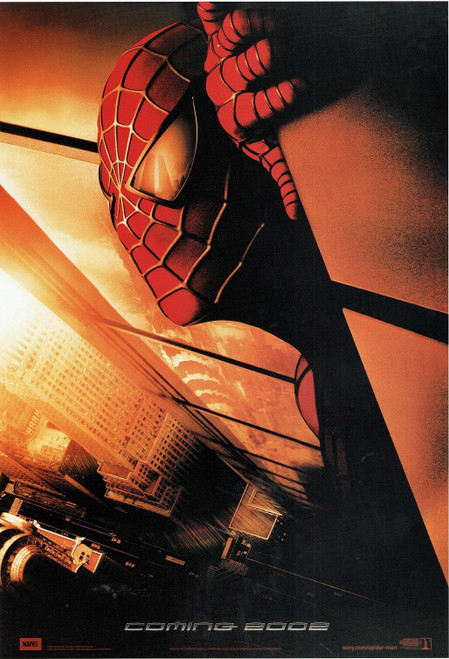 Spider-Man US-2002 small Poster Canvas Movie Film Print A0 A1 A2 A3 A4 A5 A6 Art