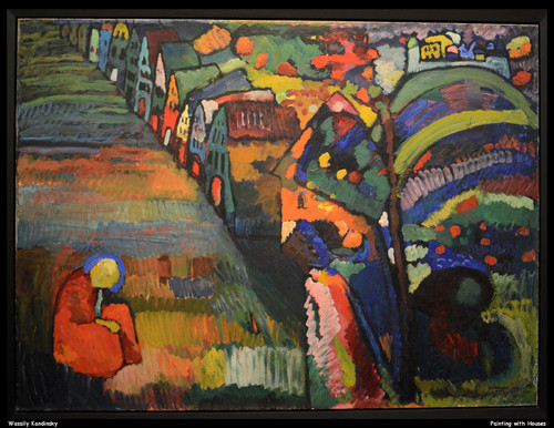 wassily-kandinsky---painting-with-houses--jpb_27347300840_o(1) Poster Canvas Mov