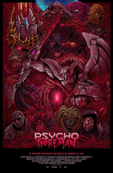 Psycho Goreman 1 Poster Canvas Movie Film Print A0 A1 A2 A3 A4 A5 A6 Art Wall De