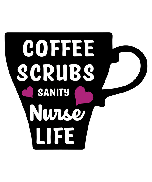 Coffee Scrubs Sanity Nurse life-01 (2) Poster Canvas Movie Film Print A0 A1 A2 A