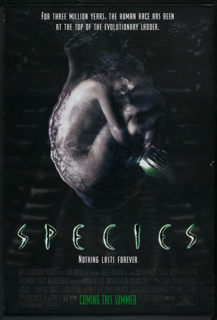 Species 1 02 Poster Canvas Movie Film Print A0 A1 A2 A3 A4 A5 A6 Art Wall Decora
