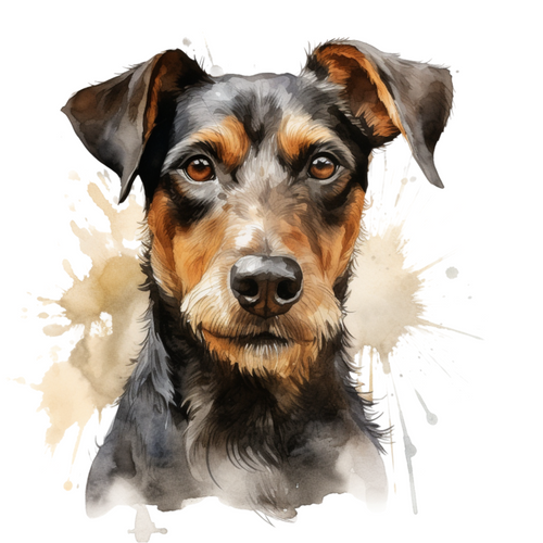 Jagdterrier (2) Poster Canvas Print Art Painting Decor Reprint wall A0 A1 A2 A3