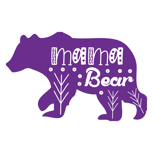 mama bear-01 Sarcastic Poster Canvas Print A0 A1 A2 A3 A4 A5 A6 Art Wall Decorat