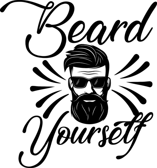 Beard Yourself (2) Poster Canvas Movie Film Print A0 A1 A2 A3 A4 A5 A6 Art Wall