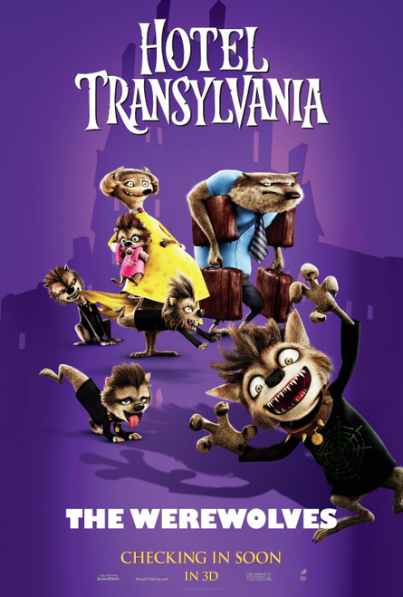 Hotel Transylvania (2012)_10 Movie Film Poster Canvas iconic design