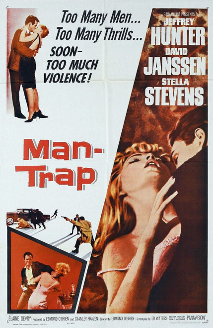 Man-Trap (1961)_0 Poster Canvas Movie Film Print A0 A1 A2 A3 A4 A5 A6 Art Wall D