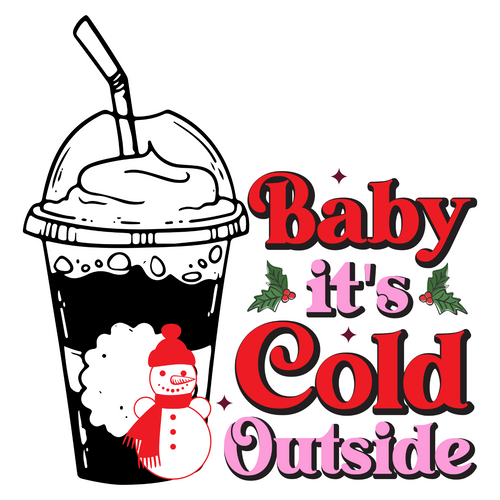 Baby it_s cold outside-01 Poster Canvas Movie Film Print A0 A1 A2 A3 A4 A5 A6 Ar