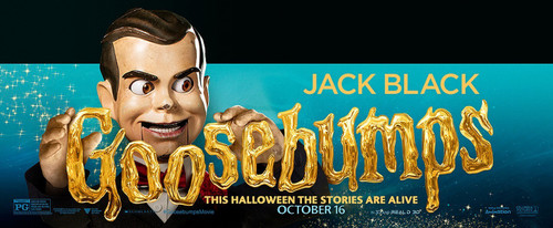 Goosebumps (2015)_8 Movie Film Poster Canvas iconic design