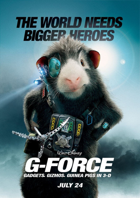 G-Force (2009)_11 Movie Film Poster Canvas iconic design