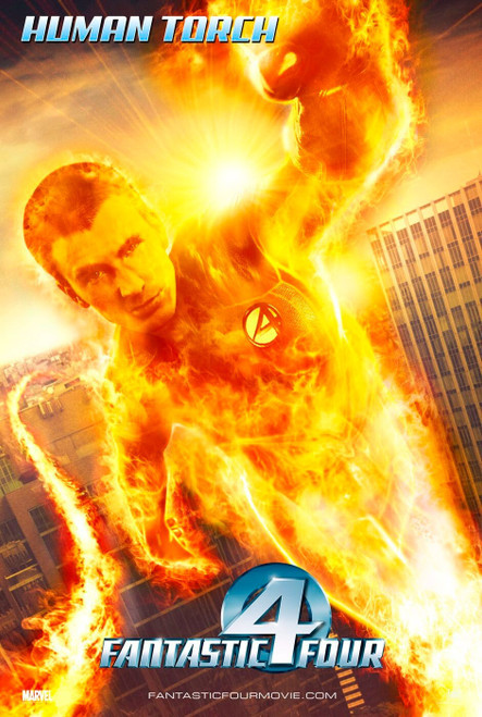 Fantastic Four (2005)_7 Movie Film Poster Canvas iconic design
