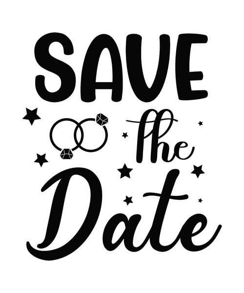Save The Date-01 (4) Poster Canvas Movie Film Print A0 A1 A2 A3 A4 A5 A6 Art Wal