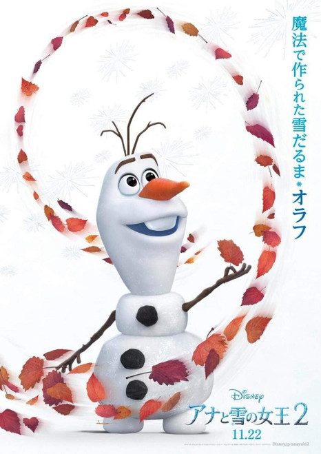Frozen II (2019)_13 Movie Film Poster Canvas iconic design