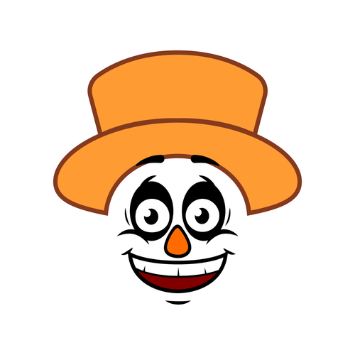 Scarecrow-Face_17 Poster Canvas Movie Film Print A0 A1 A2 A3 A4 A5 A6 Art Wall D